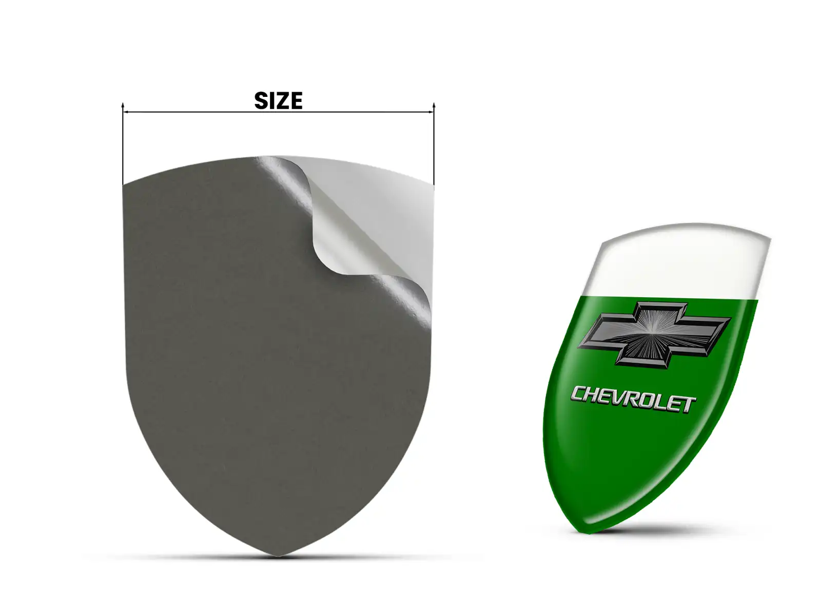 Chevrolet 3D Autosticker Universal Hochwertig Professionell
